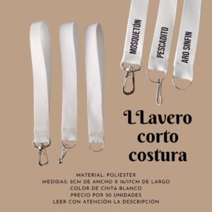 Llavero corto para sublimar