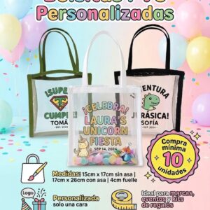 BOLSA PVC PERSONALIZADA PEQUEÑA