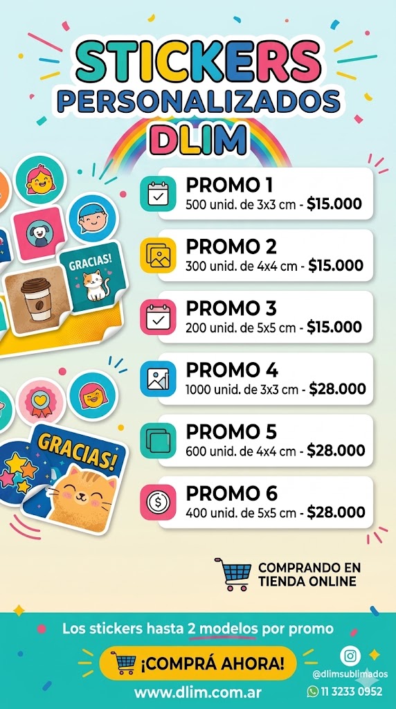 STICKERS RITRAMA MEDIO CORTE